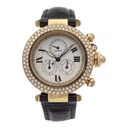 Cartier Pasha Diamond Chronograph, orologio da donnaanni 90cronografo...