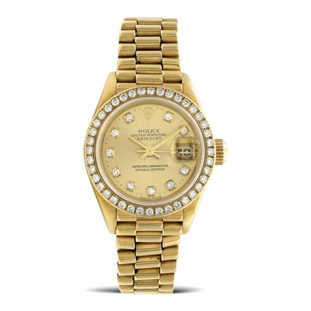Rolex Oyster Perpetual Datejust Lady, orologio da donnaanno 1996peso 70,2...