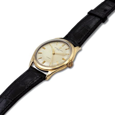 Vacheron Constantin, orologio vintage da polsoanno 50/60in oro giallo 18kt...