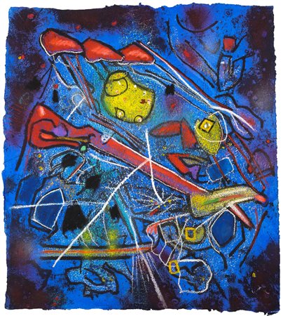Roberto Matta (1911-2002), Redness of Blue, 1996