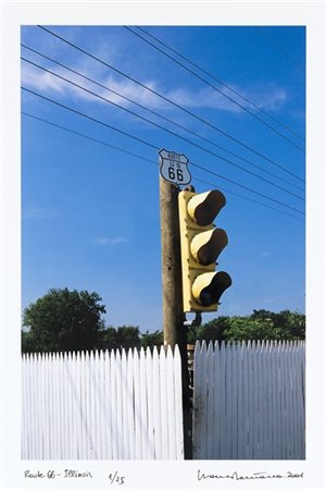 Franco Fontana Route 66, Illinois 2001

Stampa fotografica vintage a colori proc