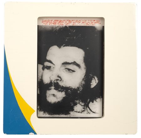 Joe Tilson Transparency, Che Guevara II 1969

Serigrafia su rilievo in legno.
Fi