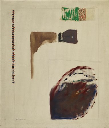 Paolo Masi (1933) SENZA TITOLO olio su tela, cm 70x60 firma e data eseguito...