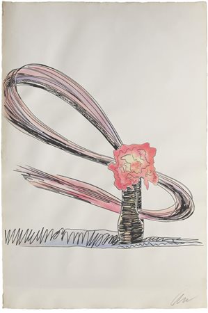 WARHOL Andy Pittsburgh 1928 - New York 1987 Flowers, 1974 serigrafia colorata...