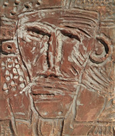 BROWN James Los Angeles, 1951 Senza titolo, 1980 terracotta, cm. 55 x 45...