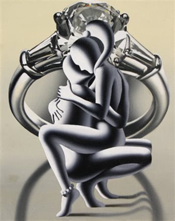 KOSTABI Mark Los Angeles 1960 Custom mounting, 2007 olio su tela, cm. 60 x 45...