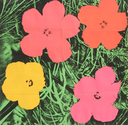 WARHOL Andy Pittsburgh 1928 - New York 1987 Flowers, 1964 serigrafia a...