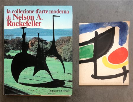 ARTE DEL XX SECOLO (COLLEZIONE ROCKEFELLER, MIRÒ) - Lotto unico di 2 cataloghi