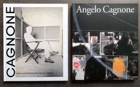 ANGELO CAGNONE  - Lotto unico di 2 cataloghi