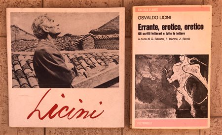 OSVALDO LICINI - Lotto unico di 2 cataloghi: