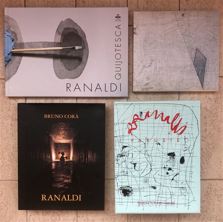 RENATO RANALDI  - Lotto unico di 4 cataloghi: