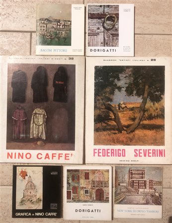 GALLERIA GHELFI, VERONA - Lotto unico di 7 cataloghi editi dalla Galleria