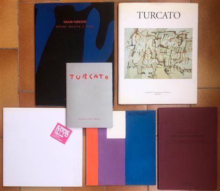 GIULIO TURCATO - Lotto unico di 6 cataloghi