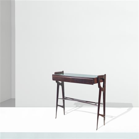 Ico Parisi, attribuitoItalia, anni 5093x100x3 cm.console in legno tinto e...