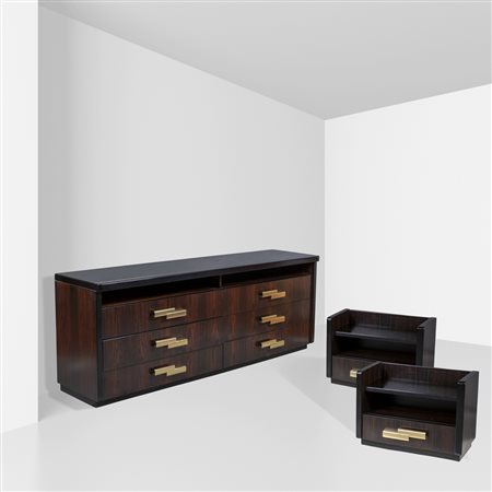 Manifattura italiana (3)anni 9073x193x46- 45x60x33 cm.mobile cassettiera e...