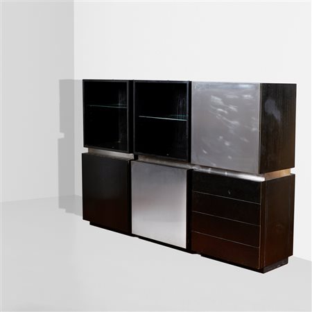 Giotto Stoppino, prod. AcerbisItalia, anni 70130x190x43 cm.mobile credenza...