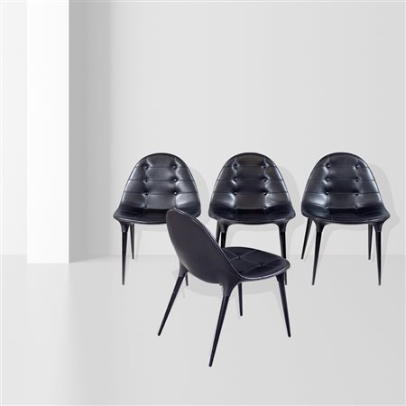 Philippe Starck, prod. Cassina replica (4)anni 200082x49x51 cm.set di quattro...