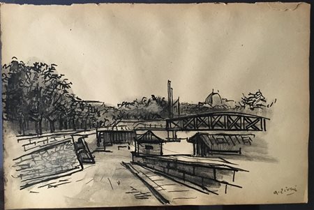 Canal Saint Martin, Parigi, 1948