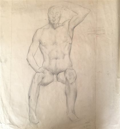 Nudo di uomo, 1926