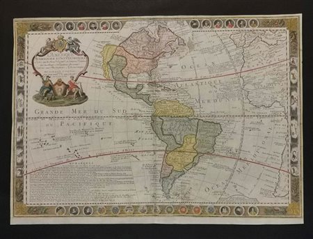 L’Amerique meridionale et septentrionale, 1731