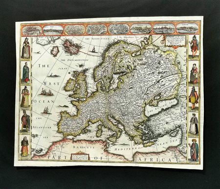 Europe, and the chief cities, 1626