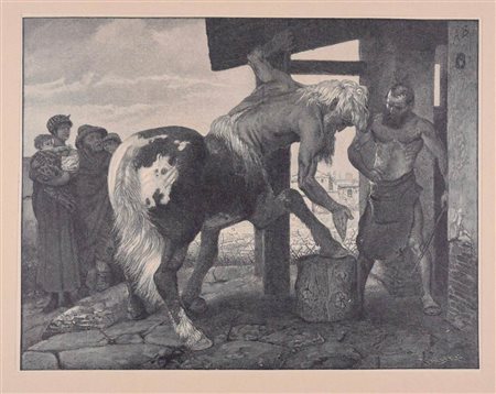 Centauro nella fucina, 1898