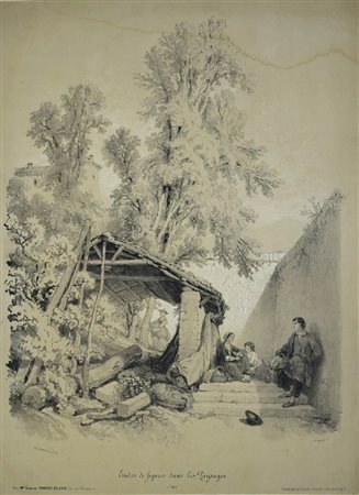 Etudes de figures dans les Paysages, 1845