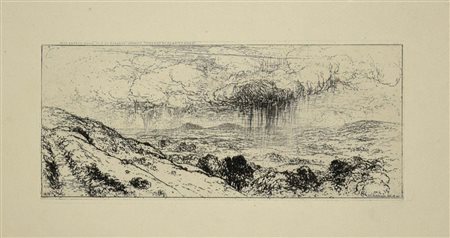 La tempesta sul paesaggio, 1872
