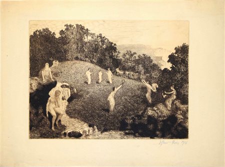 Figure nel paesaggio, 1916