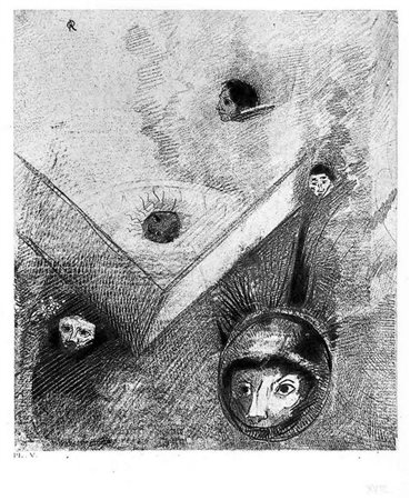 Illustrazione della serie "Les Fleurs du Mal", 1923