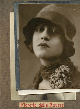 Fioretta Della Rovere, lotto di nove bellissimi ritratti, 1910-1925 circa
