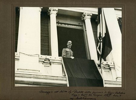 Evento con re e gerarchi a Reggio Calabria, 1926-1927