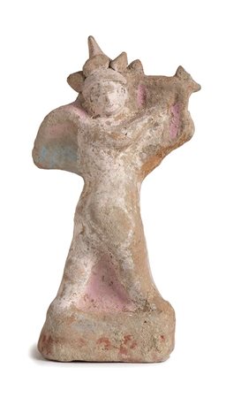 Greek Hellenistic Terracotta Eros, 2nd century BC; height cm 11,5
