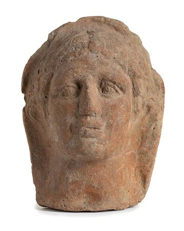 Italic Terracotta Portrait, 4th - 3rd century BC; height cm 25