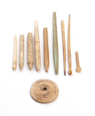 Group of Roman Bone Elements, 1st - 4th century AD; height max cm 8,7