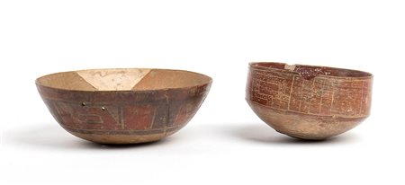 Couple of Bowls, Mexico, Nayarita Area, 4th century BC - 4th century AD; height max cm 6,8; diam. max cm 17