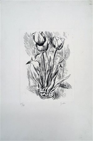 Renato Guttuso “Tulipani”