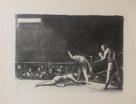 Alberto Ziveri “Incontro di box” 1955