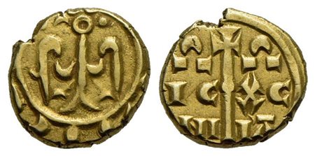 MESSINA - Federico II (1197-1250) - Tarì d'oro - Aquila diademata ad ali spiegate volta a s. - R/ Cr