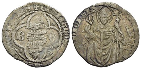 MILANO - Barnabò e Galeazzo II Visconti (1355-1378) - Grosso da 2 soldi - Biscia tra B G stellette a