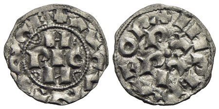 PAVIA - Federico II di Svevia (1220-1250) - Denaro - (MI g. 0,9) CNI 17/22; MIR 841<br>SPL-FDC