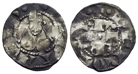 ROMA - Gregorio XI (1370-1378) - Bolognino romano - Busto mitrato - R/ URBI a croce - (AG g. 0,92) R