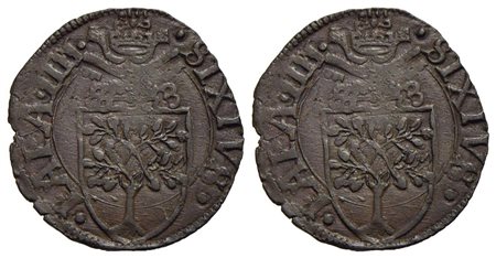 ROMA - Sisto IV (1471-1484) - Quattrino - Stemma semiovale - R/ San Pietro stante - (MI g. 1,11) RR 