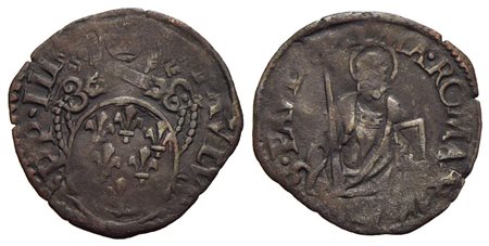 ROMA - Paolo III (1534-1549) - Quattrino - (MI g. 0,6)<br>qBB