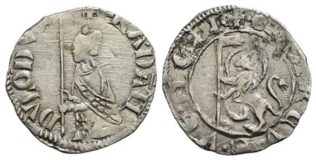 VENEZIA - Andrea Dandolo (1343-1354) - Soldino - (AG g. 1) Pao. 5<br>BB+