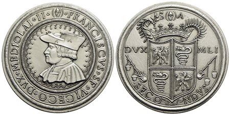 PERSONAGGI - Francesco II d'Este (Reggenza di Laura Martinozzi, 1662-1674) - Medaglia - 1990 - Medag