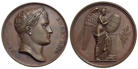 NAPOLEONICHE - Napoleone I, Imperatore (1804-1814) - Medaglia - 1807 - Battaglia di Friedland - Test