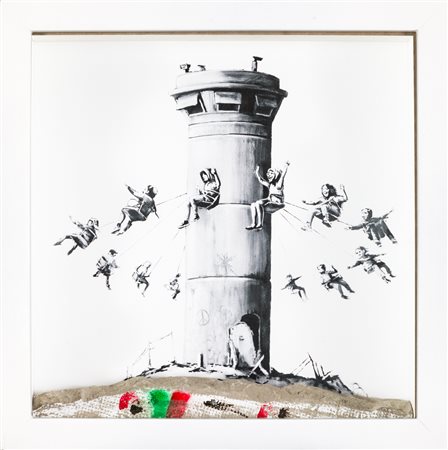 BANKSY (1974) - The walled off Hotel (Palestina), 2017