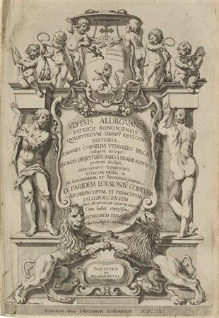 ALDROVANDI, Ulisse (1522-1605) - Quadrupedum omnium bisulcorum historia. Bologn
