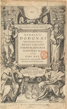 DODOENS, Rembert (1517-1585) - Stirpium historiae pemptades sex. Anversa: Plant